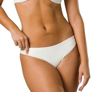 prAna Size Small Horchata Gemma Swim Bikini Bottom Ottoman Ribbed Swimwear Q4-2